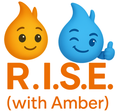 R.I.S.E. Logo - AI Emotional Resilience Assistant